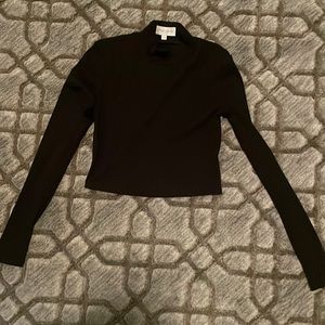 Privacy Please Long Sleeve Crop Top